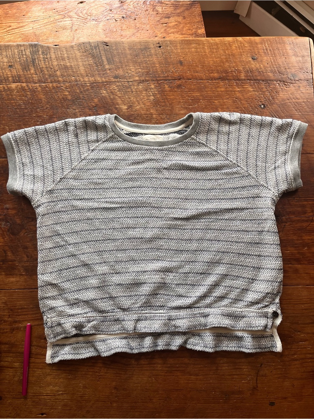 Billy Reid Short-Sleeve Knit Top